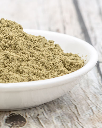 Nat&uuml;rliches und pflanzliches Hanfprotein