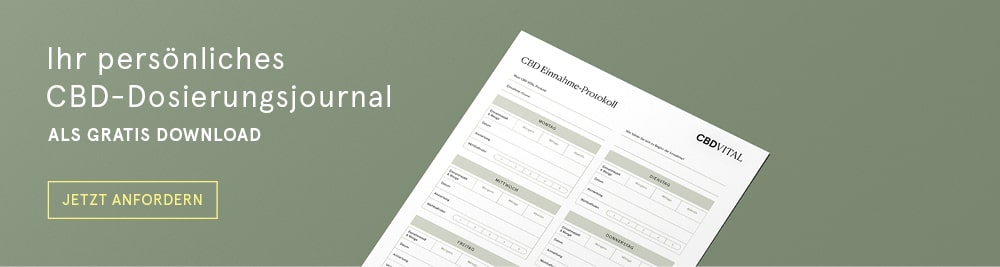 Gratis Protokoll für CBD-Dosierung Gratis Protokoll für CBD-Dosierung